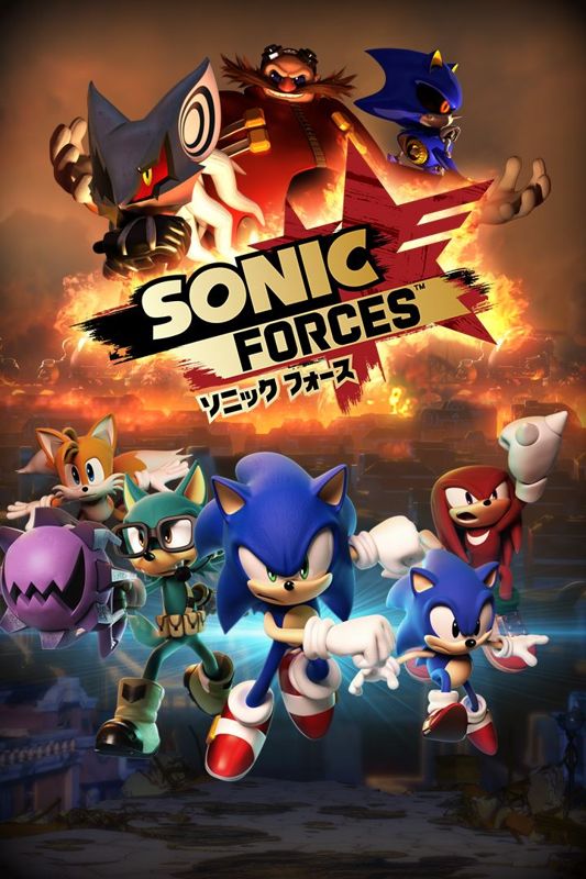 Sonic Forces box art for Xbox One